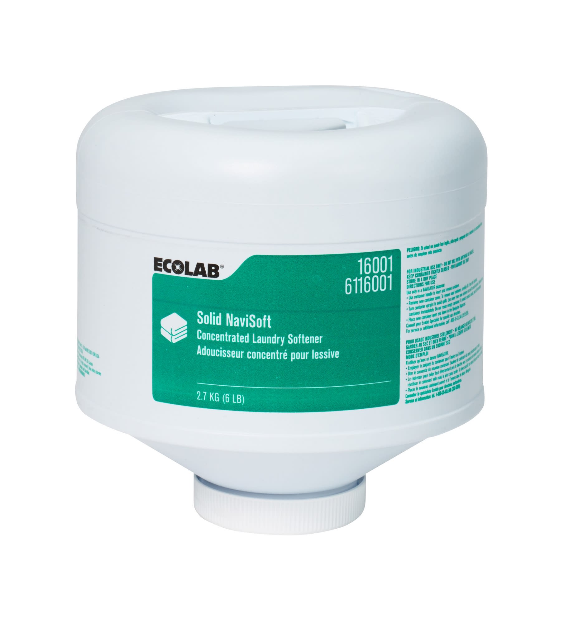 GuestSupply US | Ecolab® Solid Navisoft Laundry Softener, 6lb